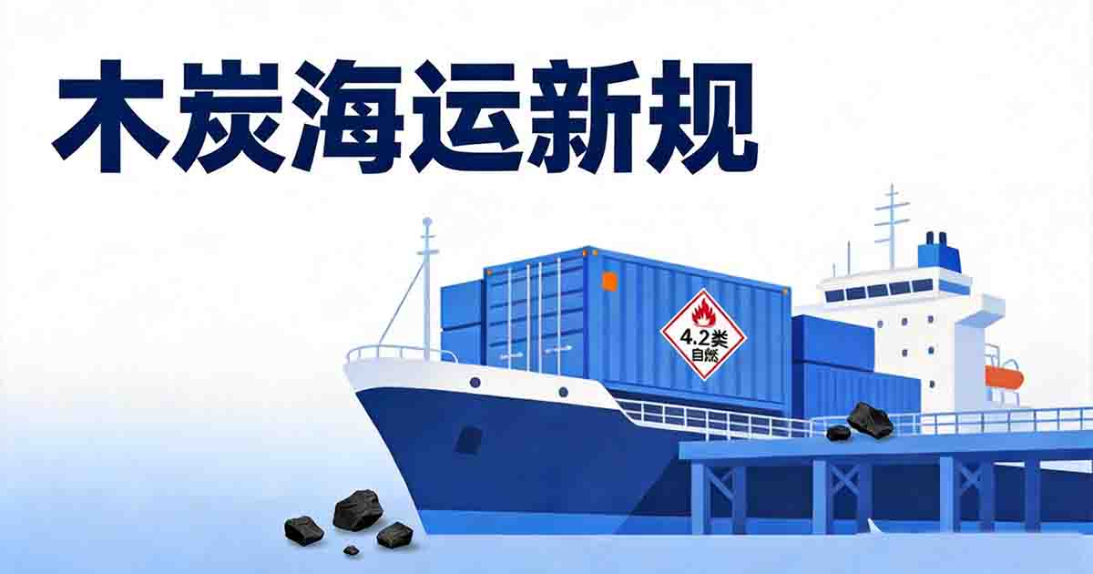 木炭、活性炭进出口指南（2026）：IMDG 新规按危险品申报，HS 归类与出口管制